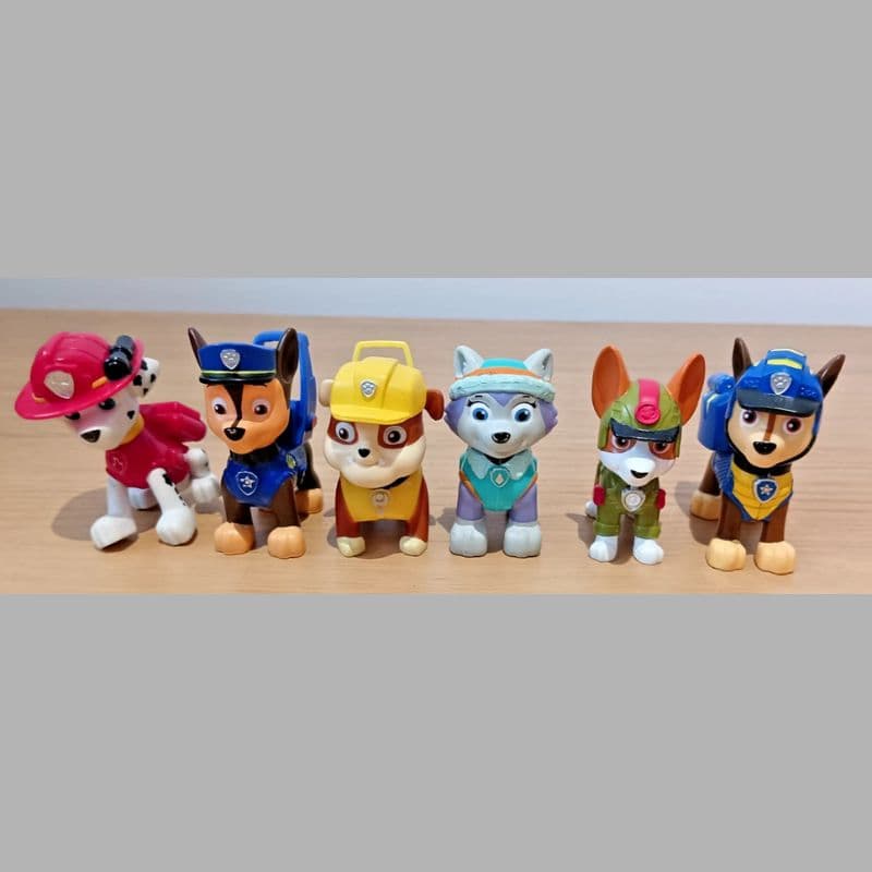 PAW Patrol 6x Mixed Figures Job Lot Bundle VGC