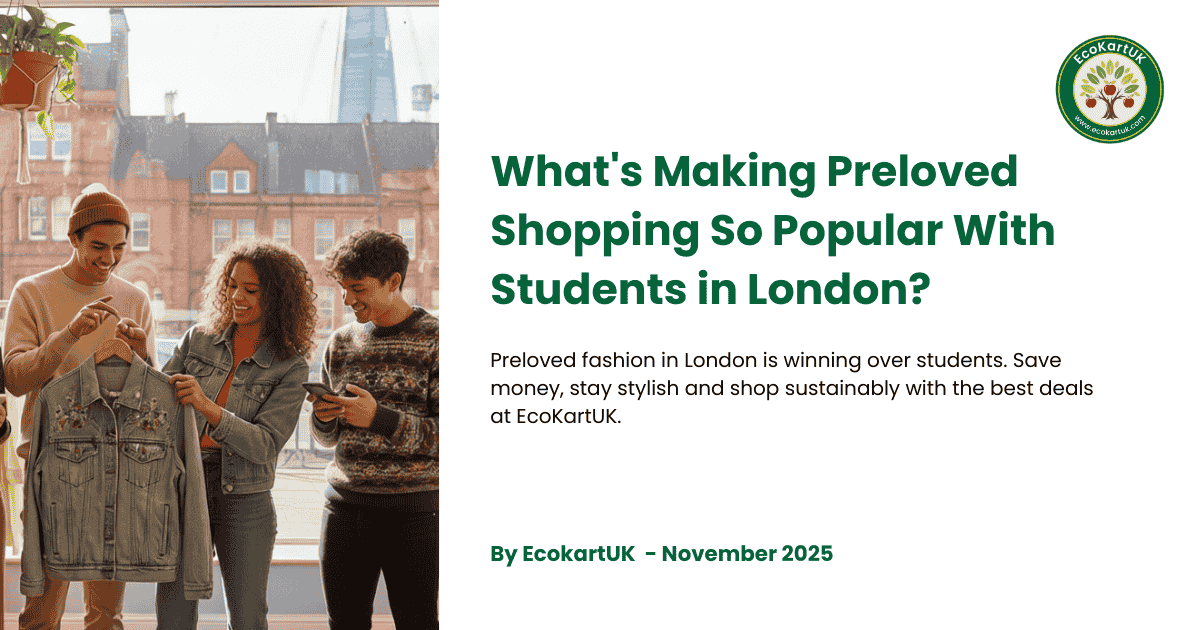 What's Making Preloved Shopping So Popular With Students in London?
