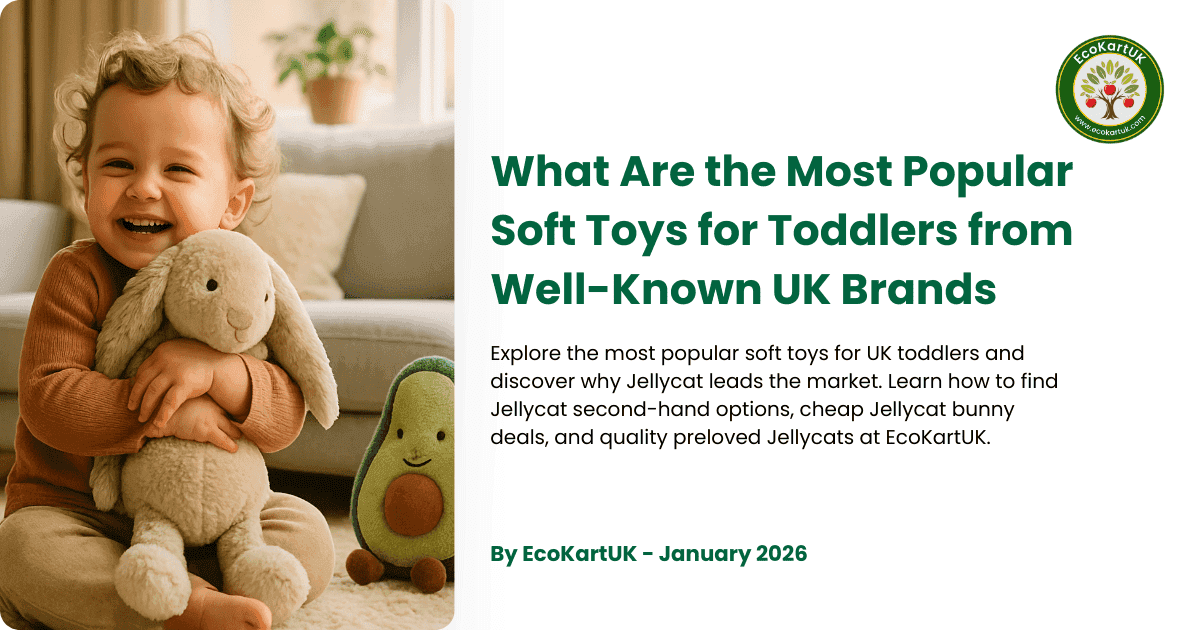 What Are the Most Popular Soft Toys for Toddlers from Well Known UK Brands
