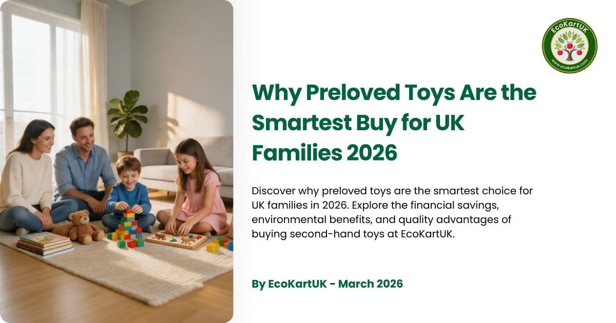 Why Preloved Toys Are the Smartest Buy for UK Families in 2026