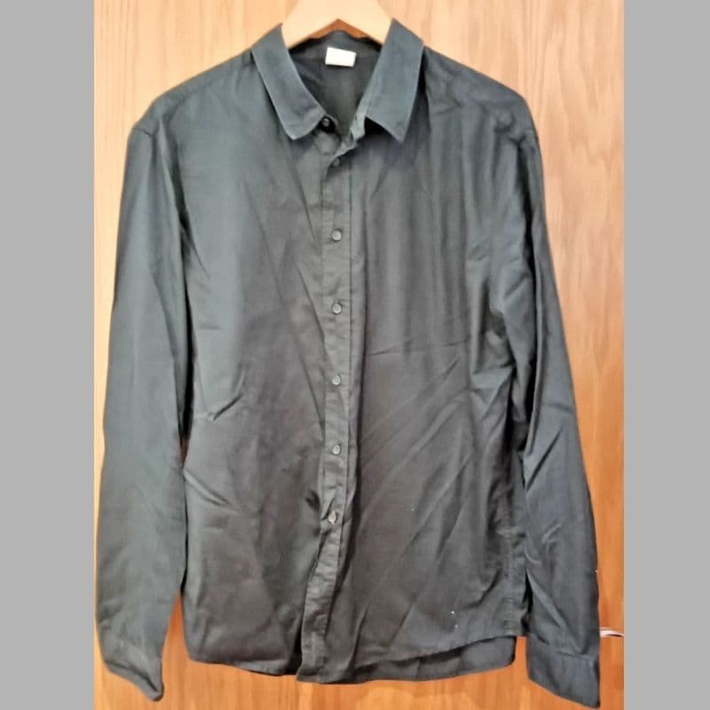 Boss Orange Men’s Black Long Sleeve Shirt XXL - Very Good Condition